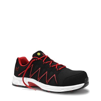 Jori Jo_Speedy Black-Red Low Esd S1P veiligheidsschoen - Afbeelding 2